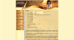 Desktop Screenshot of kolonhidroterapia.hu